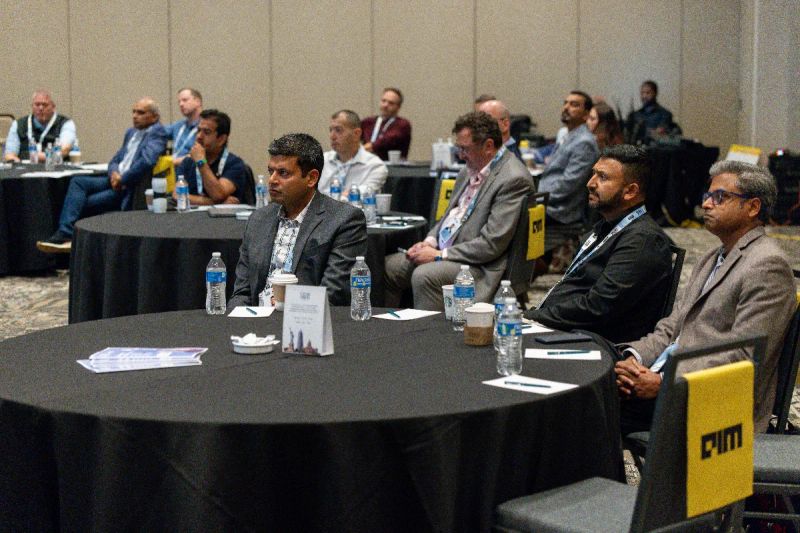 Leaders gathered in a CIO Vision room
