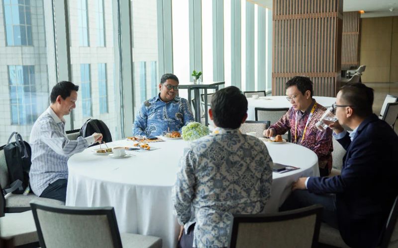 Inside the CIO Vision room in Jakarta